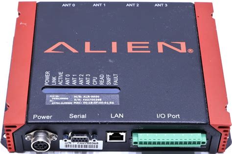 alien alr 9900 enterprise rfid reader|Enterprise RFID Reader .